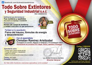 Certificado de la capacitación Física del trauma – Fórmulas de energía y desaceleración