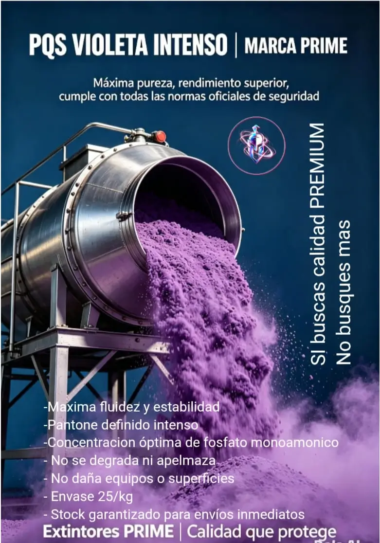 Polvo Químico de Extintores Prime